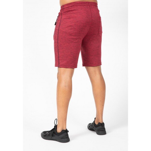 Gorilla Wear Wenden Track Shorts - Burgundy Red