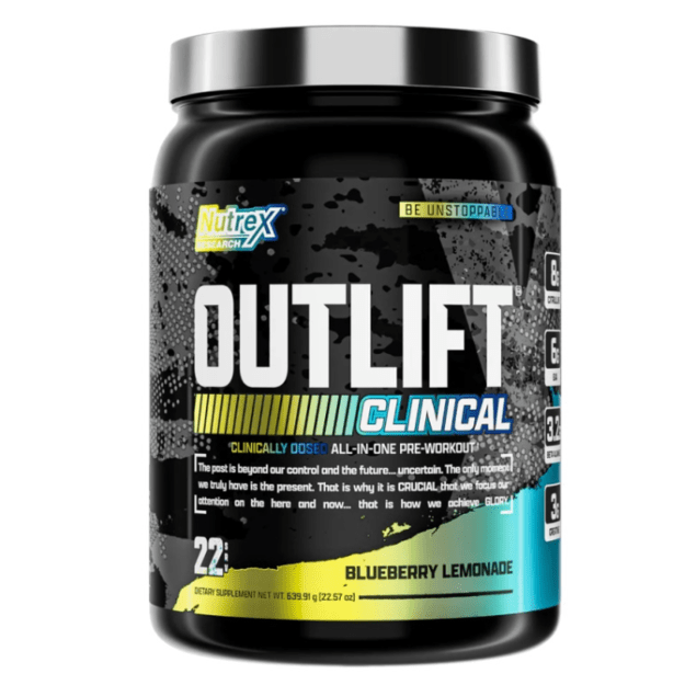 Nutrex Outlift Clinical Miami Blueberry Lemonade 628 gr. Nutrex Outlift Clinical Miami Blueberry Lemonade 628 gr.