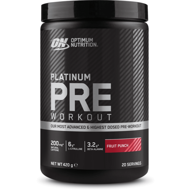 Optimum Nutrition Platinum Pre workout 420g (Fruit Punch)