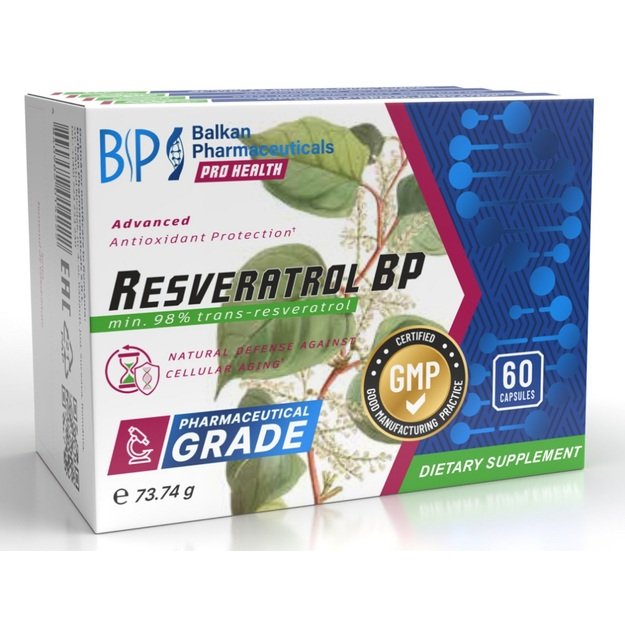 BalkanPharmaceuticals Resveratrol 60 kaps