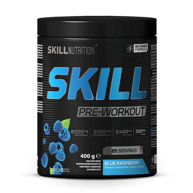 Skill Pre-Workout 400g 25 porc. Skill Pre-Workout 400g 25 porc.