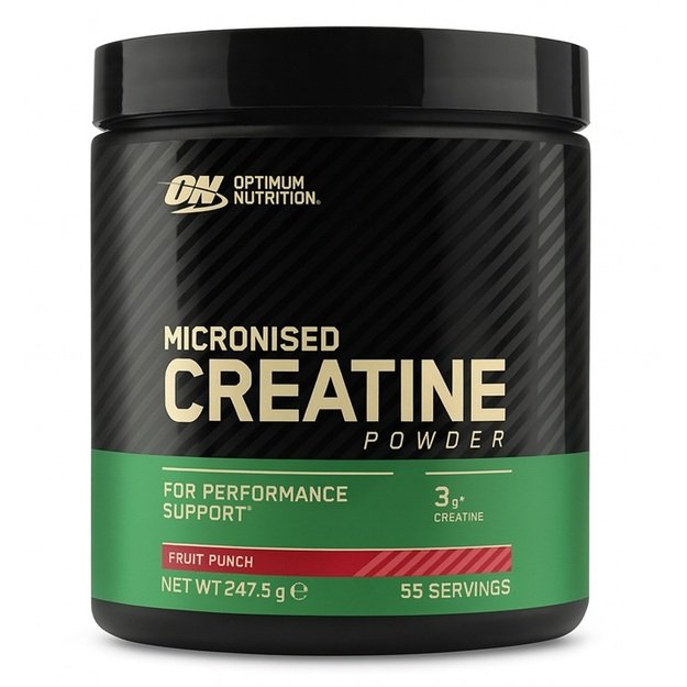 Optimum Nutrition Creatine 247g (su skoniu) Optimum Nutrition Creatine 247g (su skoniu)