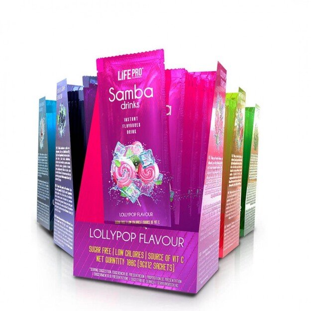 Life Pro Samba 12 vnt x 9 gr skonis į vandenį