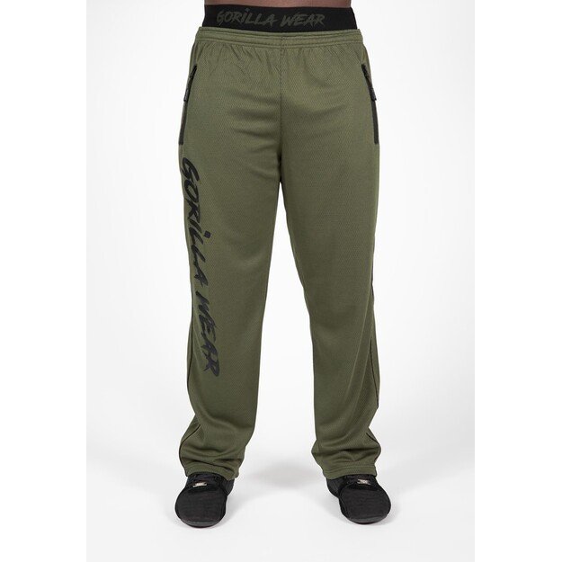 Gorilla Wear Mercury Mesh Pants - Army Green/Black