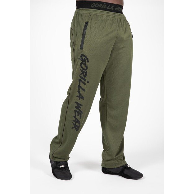 Gorilla Wear Mercury Mesh Pants - Army Green/Black