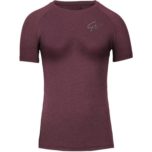 Gorilla Wear Holly T-shirt - Burgundy Red