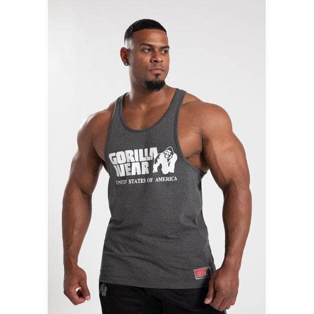 Gorilla Wear Classic Tank Top - Dark Gray 1