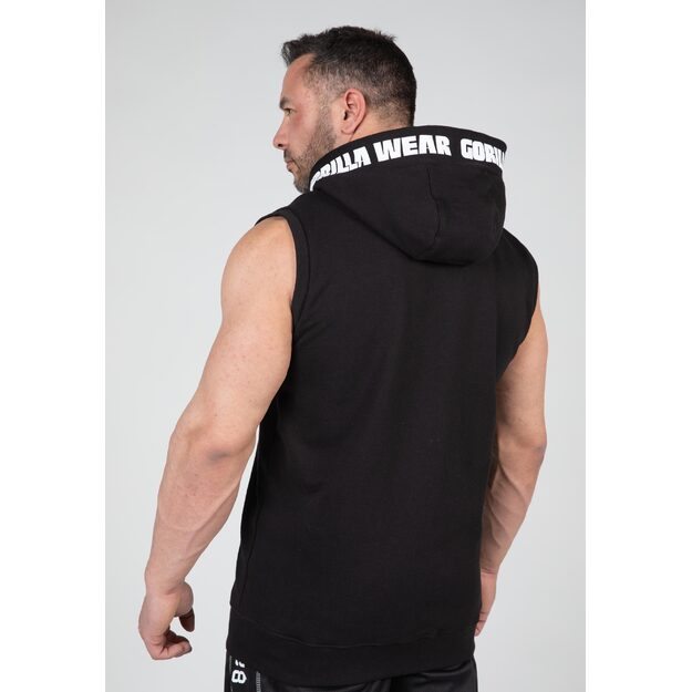 Gorilla Wear Milwaukee S/L Zipped Hoodie - Black