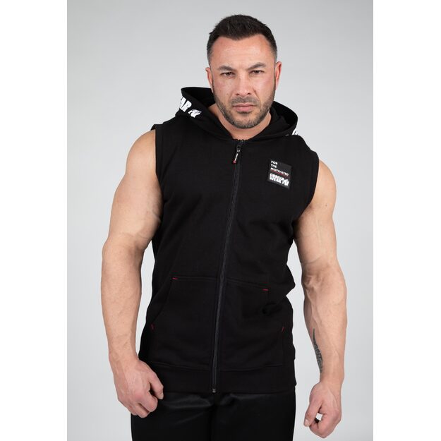 Gorilla Wear Milwaukee S/L Zipped Hoodie - Black