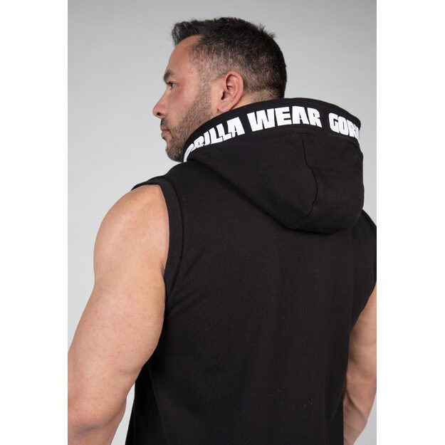 Gorilla Wear Milwaukee S/L Zipped Hoodie - Black