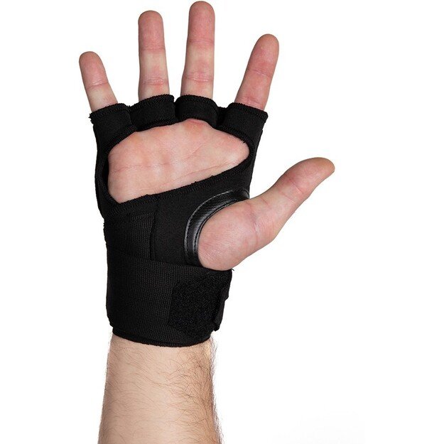 Gorilla Wear Gel Glove Wraps - Black/White