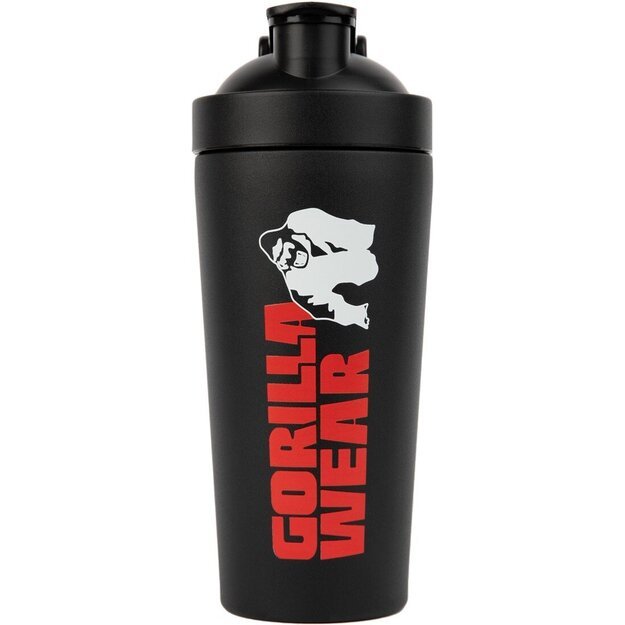 Gorilla Wear Metal Shaker 740ML - Black