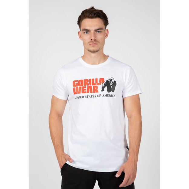 Gorilla Wear Classic T-shirt - White 1