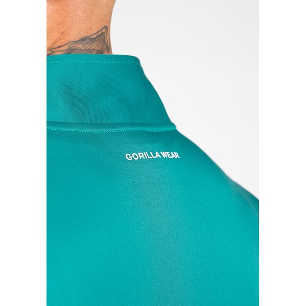 Gorilla Wear Vernon Track Jacket - Teal Green