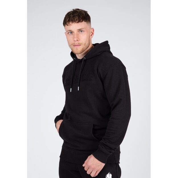 Gorilla Wear Crowley Men s Oversized Hoodie - Black 1