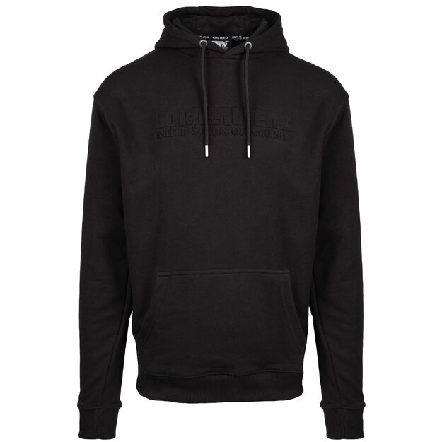 Gorilla Wear Crowley Men s Oversized Hoodie - Black