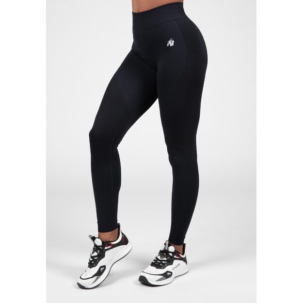 Gorilla Wear Whitney Seamless Leggings - Black 1