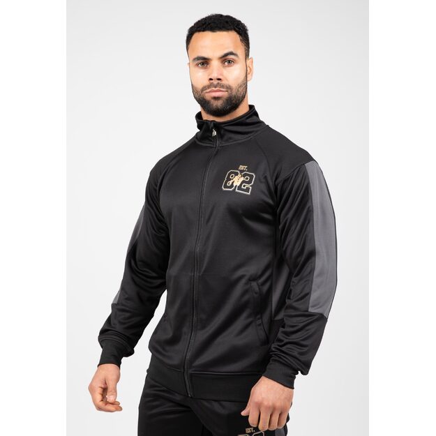 Gorilla Wear Devon Training Jacket - Black/Gray 9