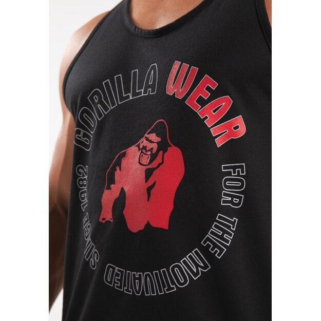 Gorilla Wear Lafayette Tank Top - Black 5