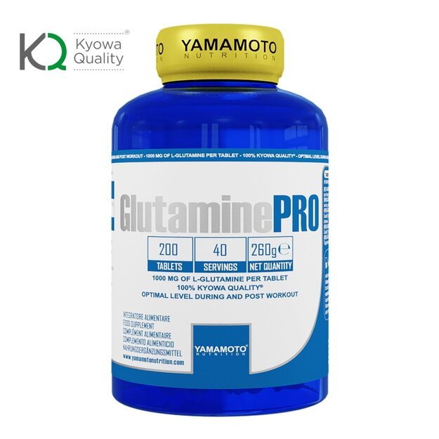 Yamamoto Nutrition Glutamine PRO 200 tabl Yamamoto Nutrition Glutamine PRO 200 tabl
