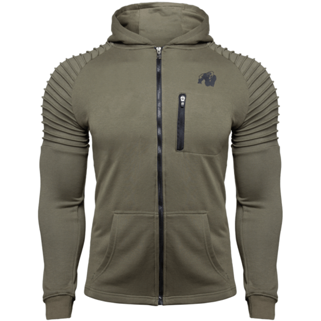 Gorilla Wear Delta Hoodie - Army Green