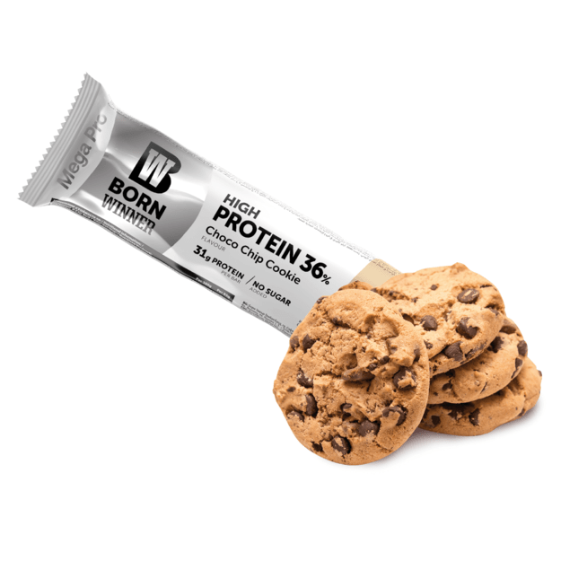 BW Mega Pro protein bar Choco Chip Cookie 85 gr BW Mega Pro protein bar Choco Chip Cookie 85 gr