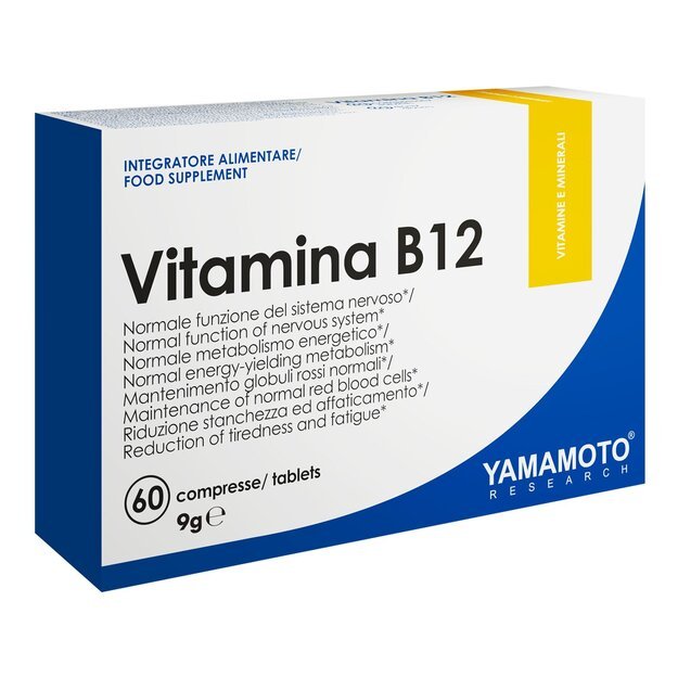 Yamamoto Nutrition Vitamin B12 60 tab