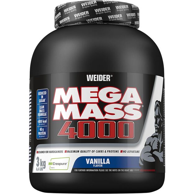 Weider Mega Mass 4000 3 kg Weider Mega Mass 4000 3 kg