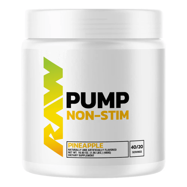 Raw Nutrition Pump Non Stim 480g Raw Nutrition Pump Non Stim 480g