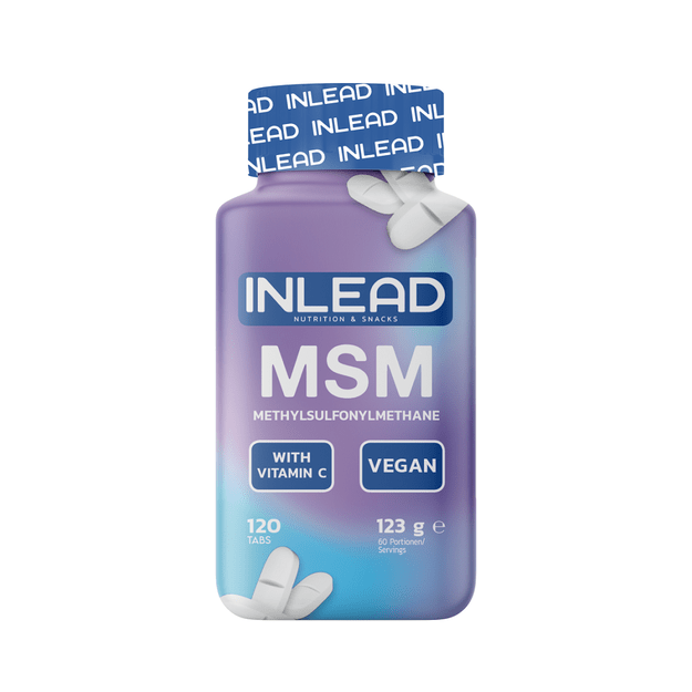 Inlead Nutrition MSM 120 Tabl.  Inlead Nutrition MSM 120 Tabl.