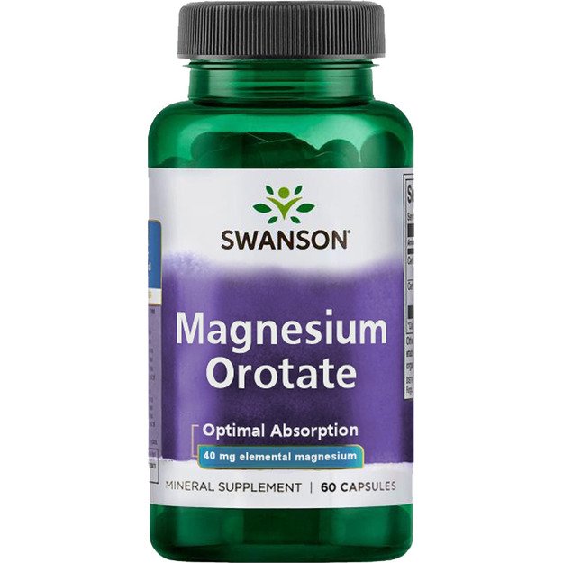 Swanson Magnesium Orotate 60 kaps