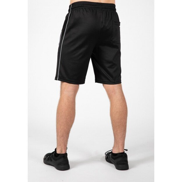 Gorilla Wear Wenden Track Shorts - Black/White