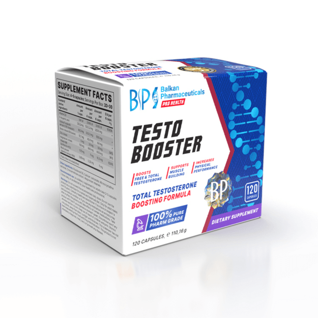 BalkanPharmaceuticals TESTO Booster 120 kaps