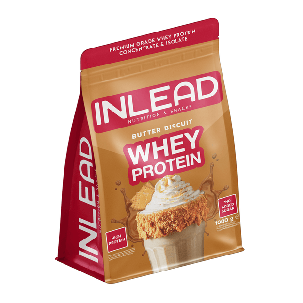 Inlead Whey Protein 1000g Butter Biscuit Inlead Whey Protein 1000g Butter Biscuit