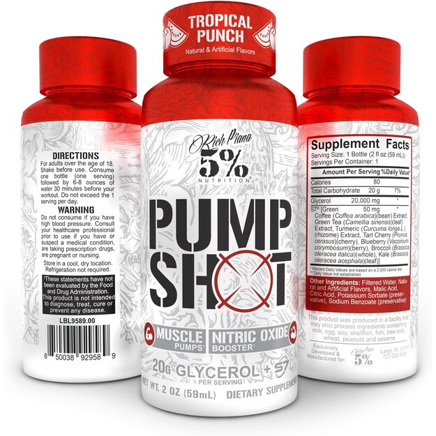 Rich Piana Pump Shot 12 x 59 ml 1 Rich Piana Pump Shot 12 x 59 ml 1
