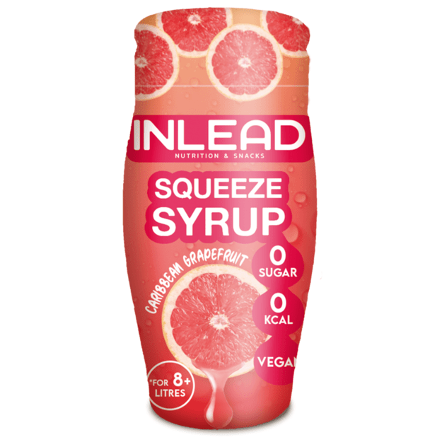 Inlead Squeeze Sirupas 65ml vandeniui paskaninti (Caribbean Grapefruit)