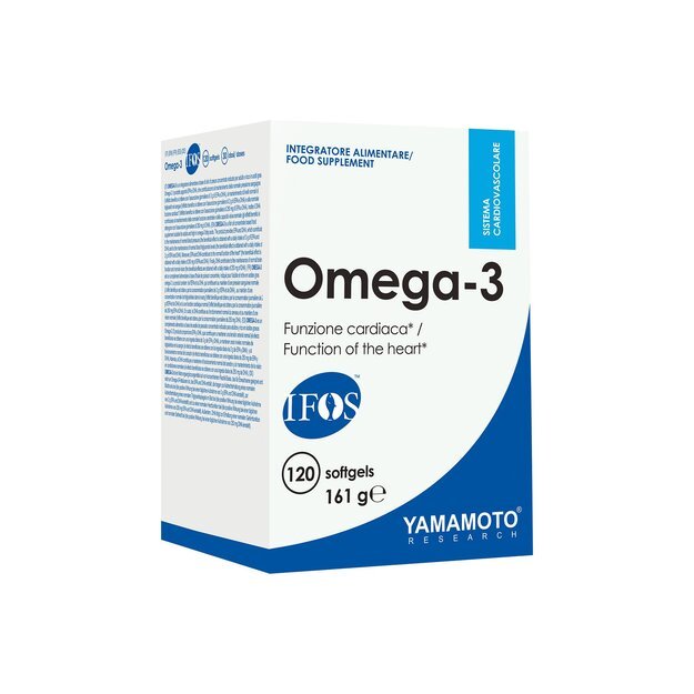 Yamamoto Nutrition Omega 3 120 kaps (ifos) 83%