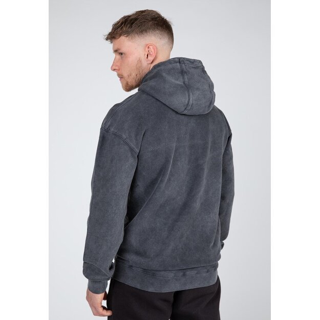 Gorilla Wear Crowley Mens Oversized Hoodie - Washed Gray