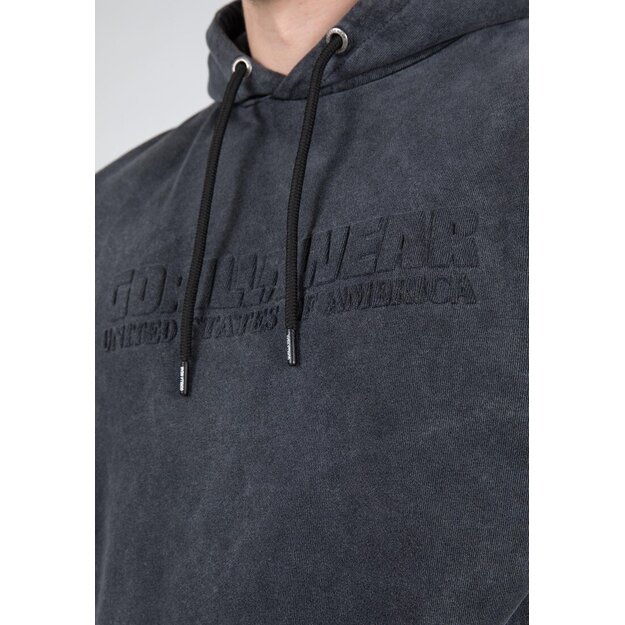 Gorilla Wear Crowley Mens Oversized Hoodie - Washed Gray