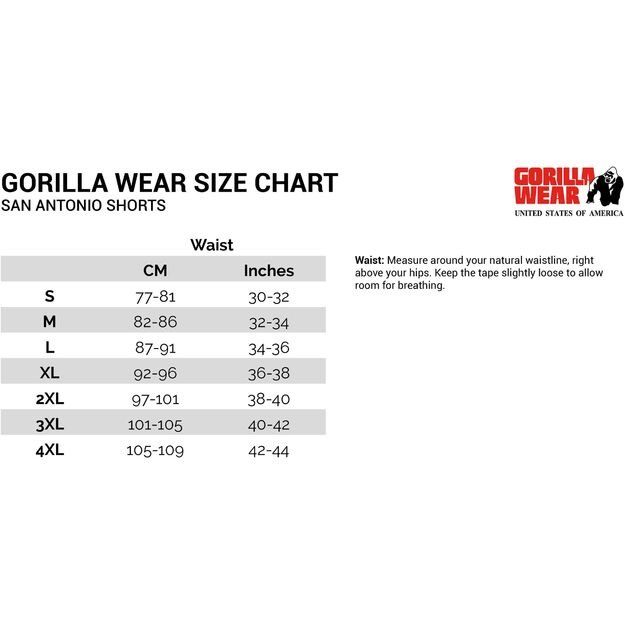 Gorilla Wear San Antonio Shorts - Black  1
