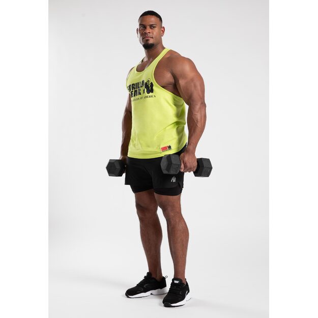 Gorilla Wear Classic Tank Top - Wild Lime