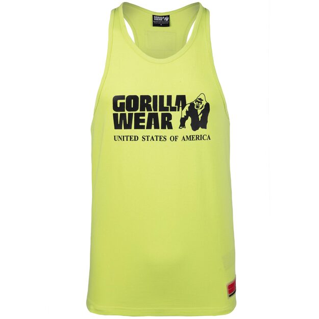 Gorilla Wear Classic Tank Top - Wild Lime