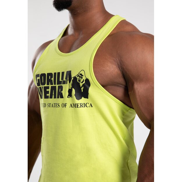 Gorilla Wear Classic Tank Top - Wild Lime