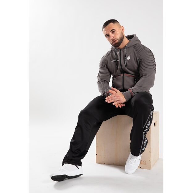 Gorilla Wear Georgia Zipped Hoodie - Gray