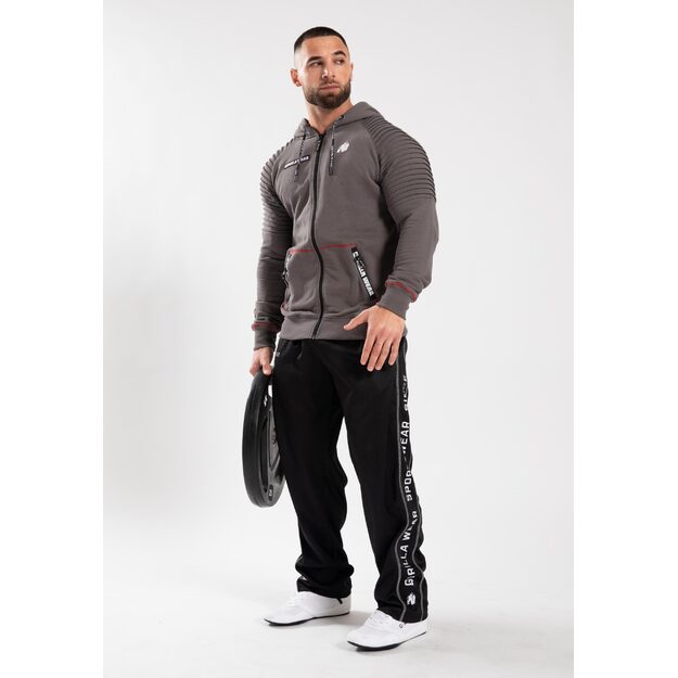 Gorilla Wear Georgia Zipped Hoodie - Gray