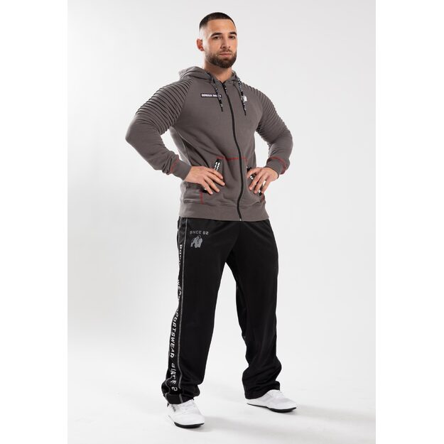 Gorilla Wear Georgia Zipped Hoodie - Gray