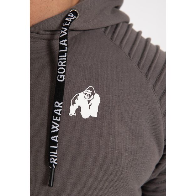 Gorilla Wear Georgia Zipped Hoodie - Gray