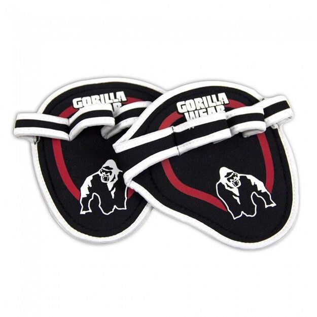 Gorilla Wear Palm Grip Pads Black/Red