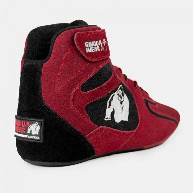 Gorilla Wear Chicago High Tops - Red/Black