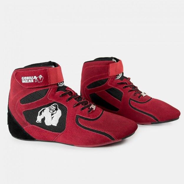 Gorilla Wear Chicago High Tops - Red/Black